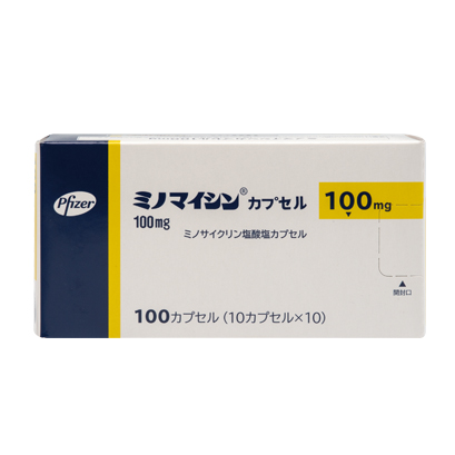 辉瑞盐酸米诺环素片 药品图片
