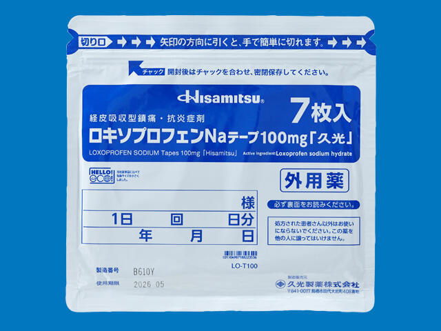 新久光贴100mg 药品图片